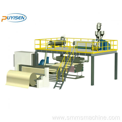 Meltblown non-woven fabric production equipment